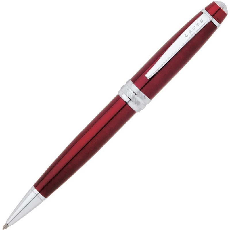 Ручка шариковая Cross «Bailey», черная, красная. Артикул о410452