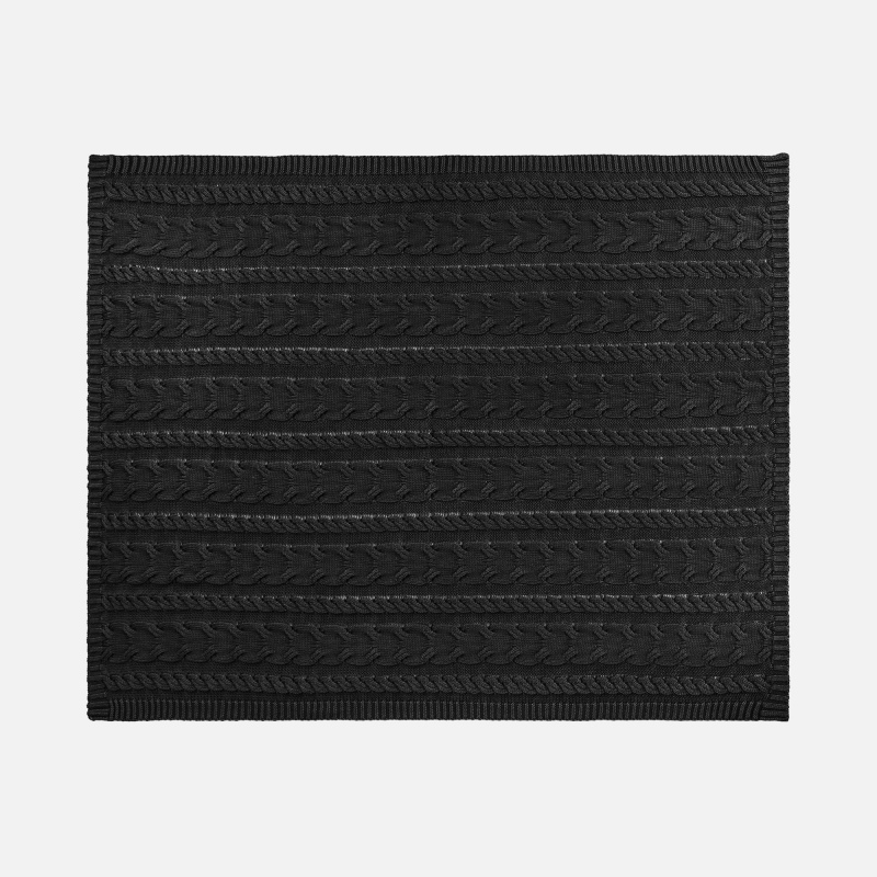 Плед Hygge, коричневый, темно-зеленый, темно-серый. Артикул р18796