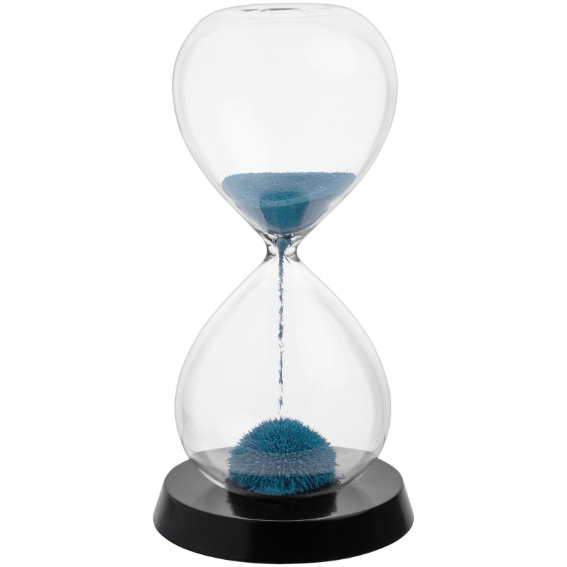 Магнитный антистресс Elusive Time, синий, черный. Артикул р658