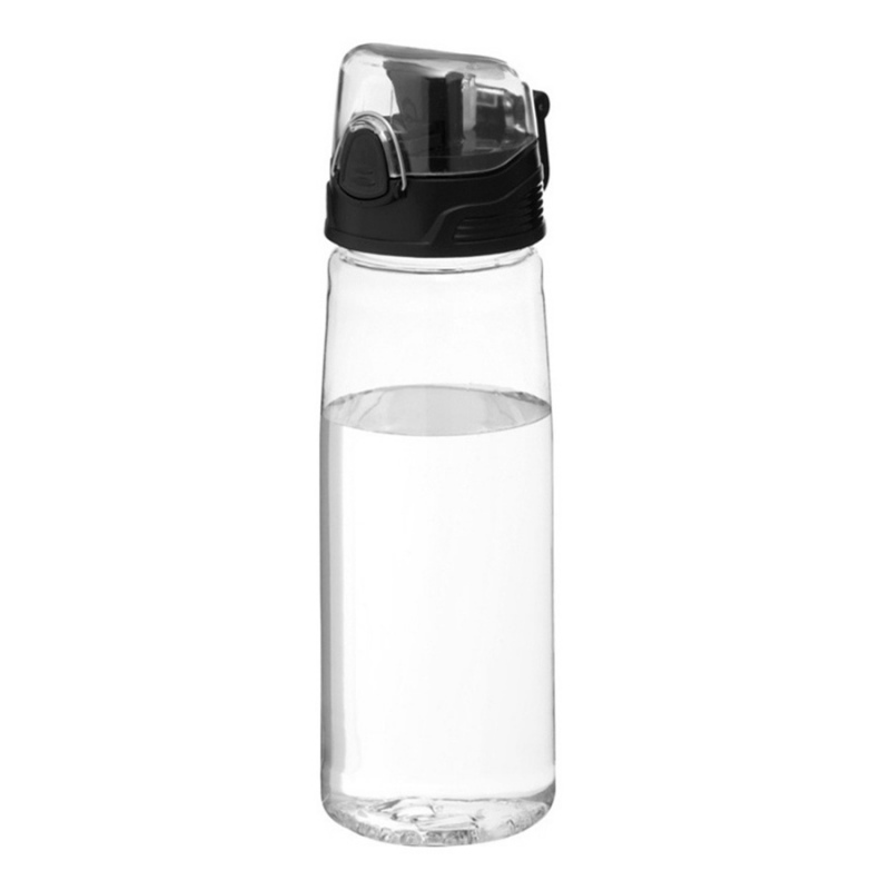 Бутылка для воды FLASK, 800 мл, красный, синий, прозрачный. Артикул и1113