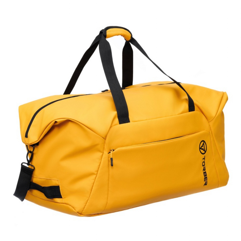 Сумка дорожная «РИТМ», желтый, черный. Артикул о73540, 73613