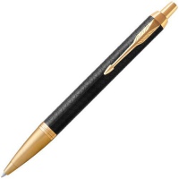 Ручка шариковая Parker IM Premium Black/Gold GT. Артикул р16618.30
