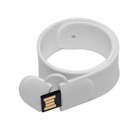 USB 2.0 - флешка на 16 Гб в виде браслета, 7 цветов. Артикул о7001.16