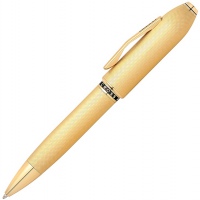 Ручка шариковая Cross «Peerless 125», золотистая. Артикул о41707