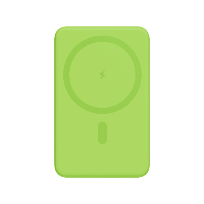 Внешний аккумулятор Ларго PD (Largo PD) 5000mAh с функцией беспроводной зарядки 15W, 7 цветов. Артикул е32123