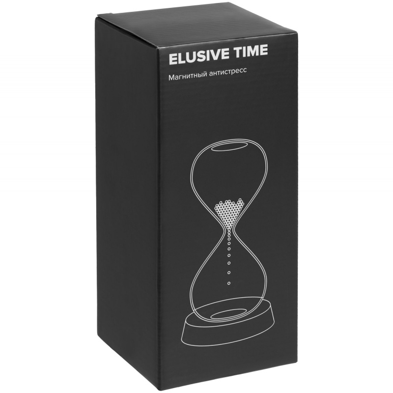 Магнитный антистресс Elusive Time, синий, черный. Артикул р658