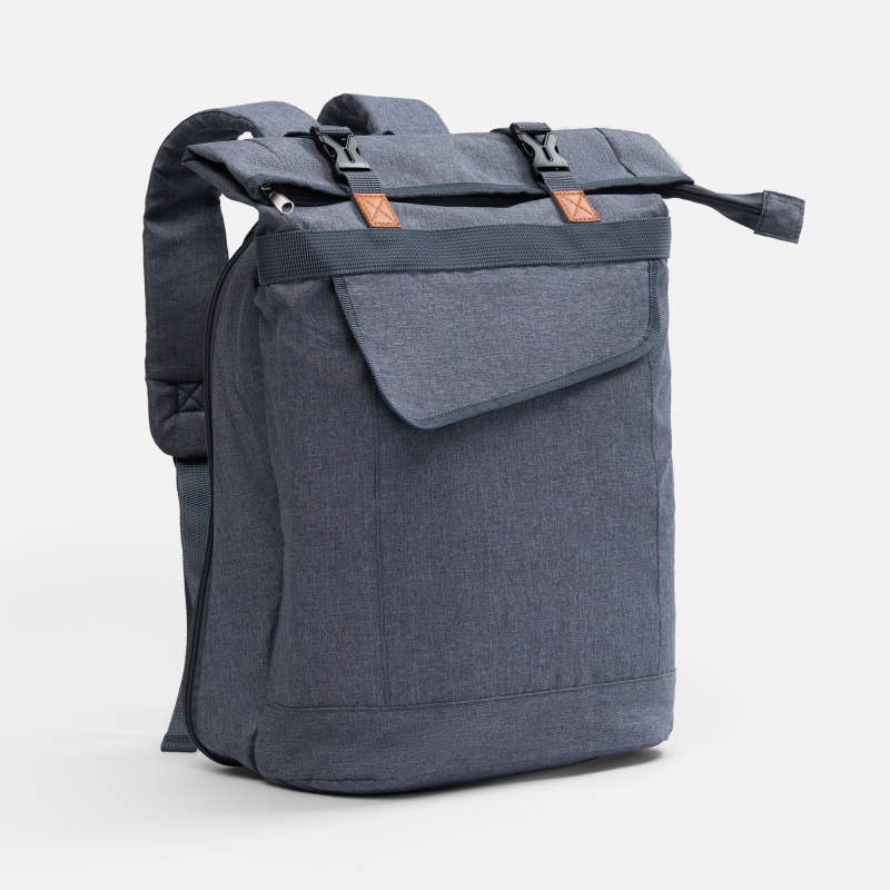 Набор для пикника Picnivo на 4 персоны, темно-серый меланж. Артикул р63057.13