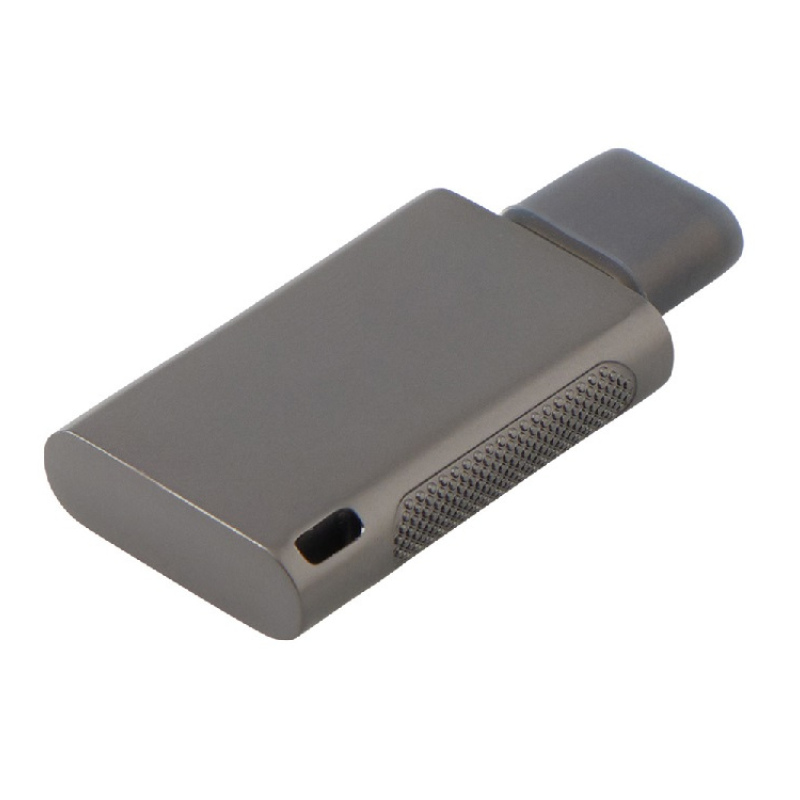 Флешка 64 ГБ USB Type-C 3.0 «Индата», темно-серый. Артикул о823772