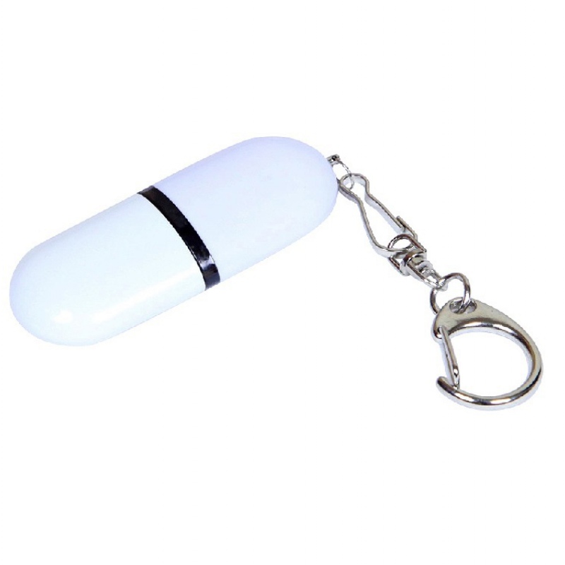USB 2.0 - флешка промо на 16 Гб каплевидной формы, красный, зеленый, синий, белый. Артикул о6015.16
