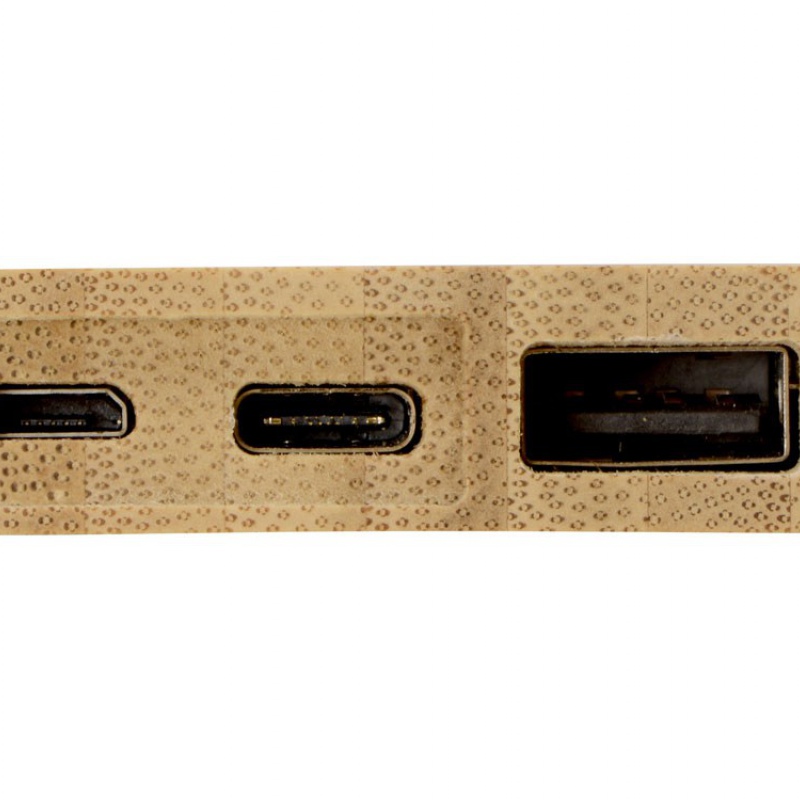Внешний аккумулятор из бамбука «Bamboo», 5000 mAh. Артикул о392399