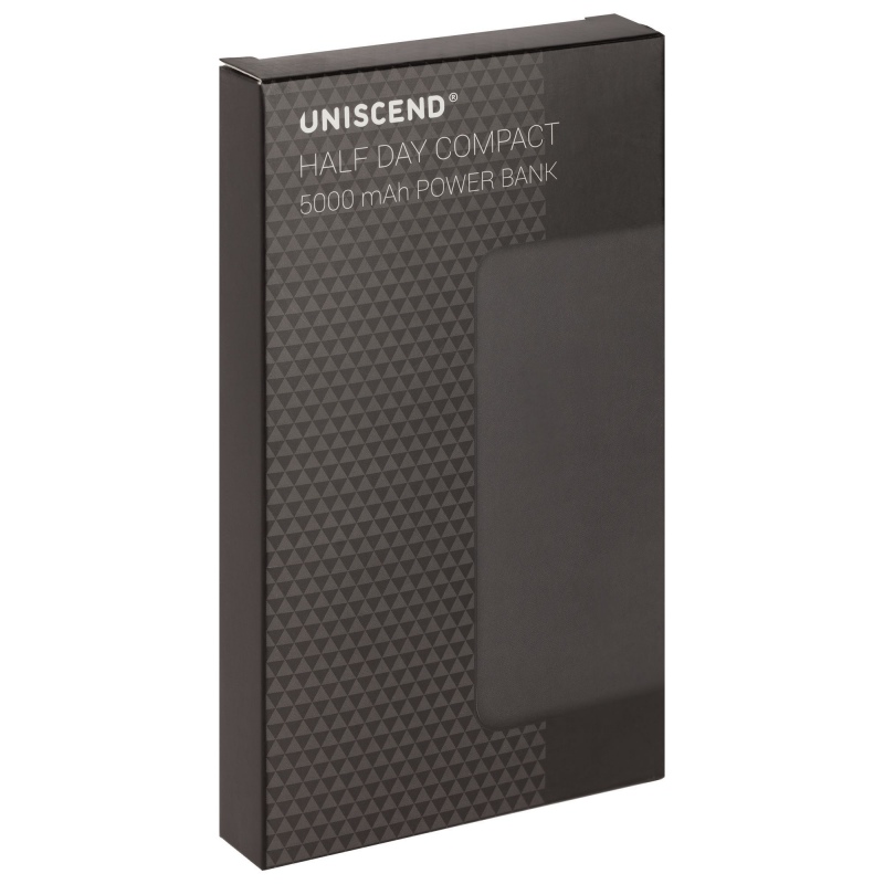 Внешний аккумулятор Uniscend Half Day Compact 5000 мAч, 6 цветов. Артикул р5779