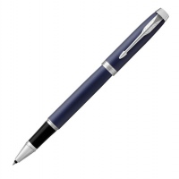 Ручка Parker роллер «IM Blue CT» темно-синий/черный/серебристый, «IM Core Brushed Metal GT» серый/черный/золотистый. Артикул о193166