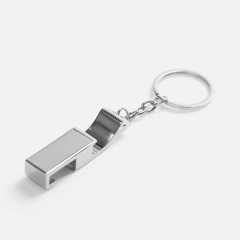 Брелок-подставка для смартфона с открывалкой Virke, серебристый. Артикул р18387.10