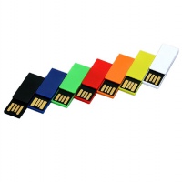 USB 2.0 - флешка промо на 16 Гб в виде скрепки, 6 цветов. Артикул о6012.16