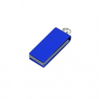 USB 2.0- флешка мини на 32 Гб с мини чипом в цветном корпусе, зеленый, красный, синий, желтый, черный, белый, серебристый. Артикул о6007.32