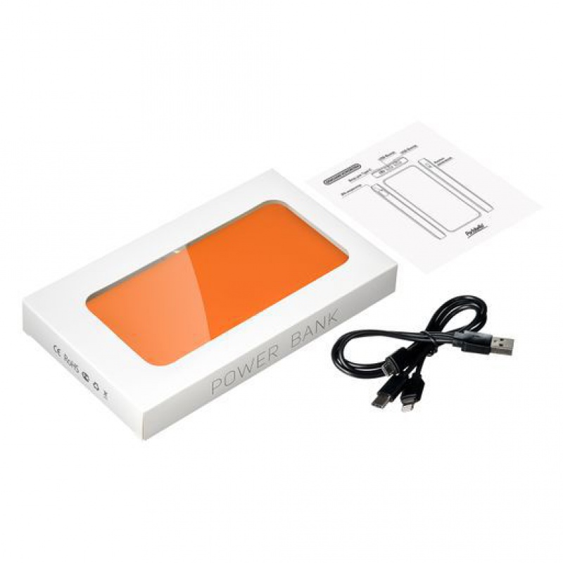 Внешний аккумулятор с подсветкой Ancor Plus 10000 mAh, 8 цветов Артикул е37526