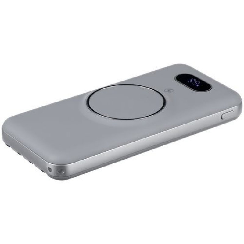 Внешний аккумулятор Omni Pro 10000 мАч, серый, белый, черный. Артикул р25007.30
