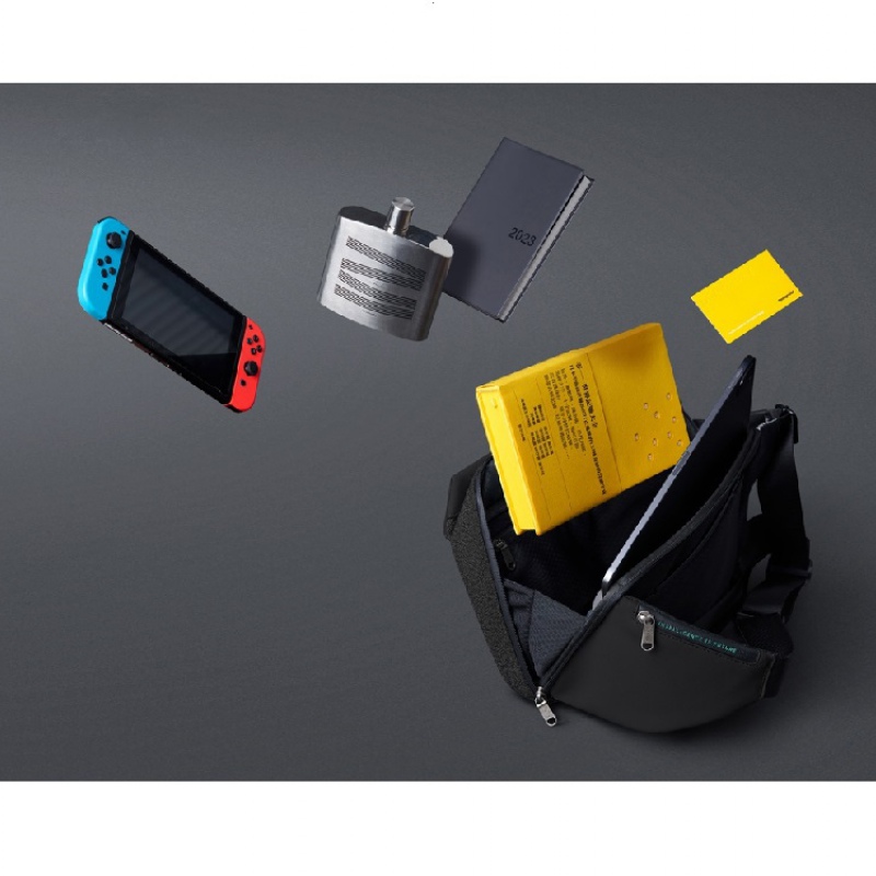 Антикражная сумка-слинг Snapsling, серый. Артикул о230115