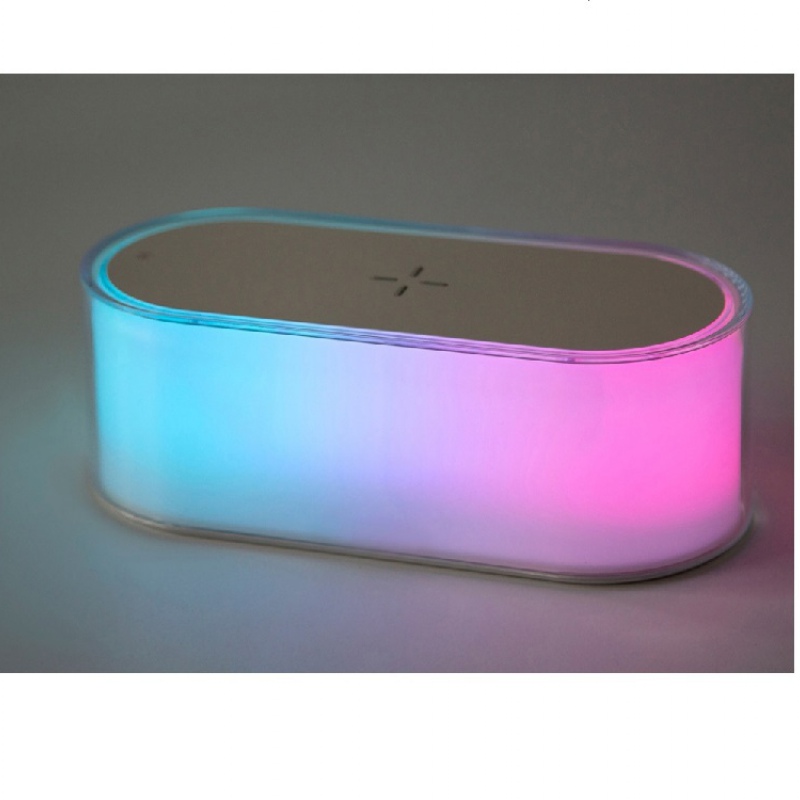 Ночник с беспроводной зарядкой и RGB подсветкой «Miracle», 15 Вт. Артикул о401305