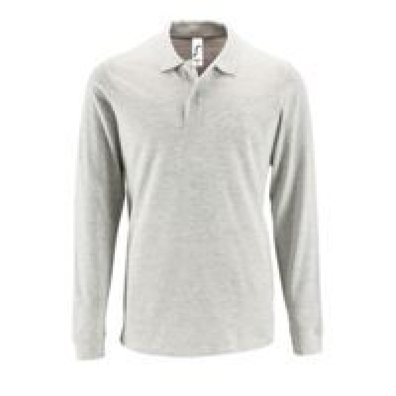 Рубашка поло мужская с длинным рукавом PERFECT LSL MEN, 10 цветов. Артикул р02087