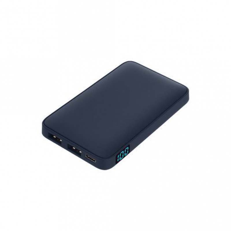 Внешний аккумулятор с подсветкой Ancor 5000 mAh, 9 цветов. Артикул е37525