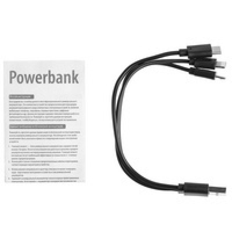Внешний аккумулятор Uniscend Full Feel 5000 мАч, красный, синий, черный, белый. Артикул р23992