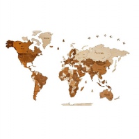 Интерьерная карта мира «World». Артикул о625348