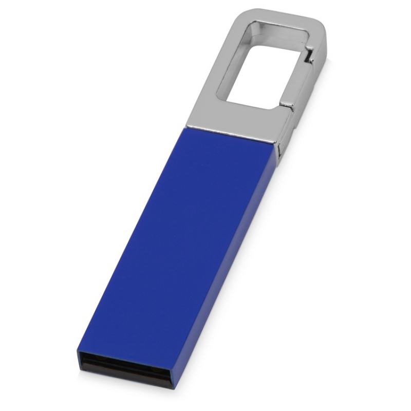USB-флешка на 16 Гб «Hook» с карабином, 5 цветов. Артикул о62