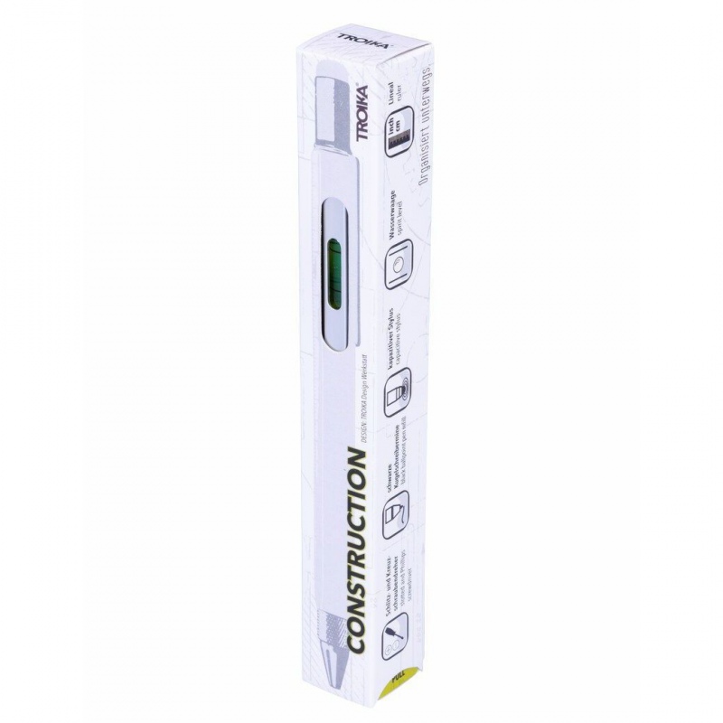 Ручка шариковая Construction, мультиинструмент, 5 цветов. Артикул р6462