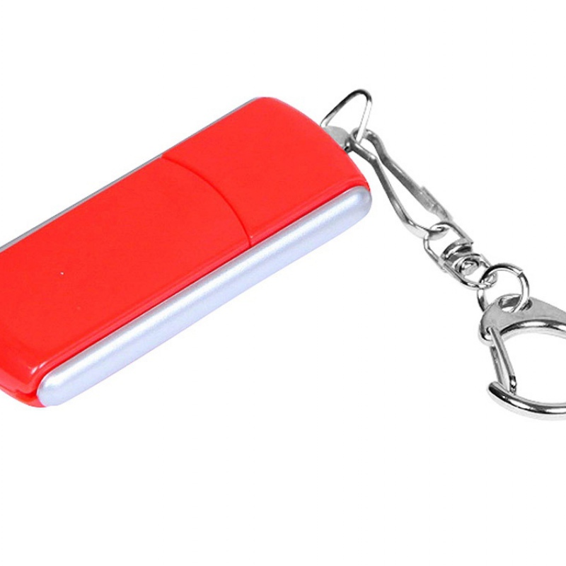 USB 2.0 - флешка промо на 16 Гб с прямоугольной формы с выдвижным механизмом, 7 цветов. Артикул о6040.16