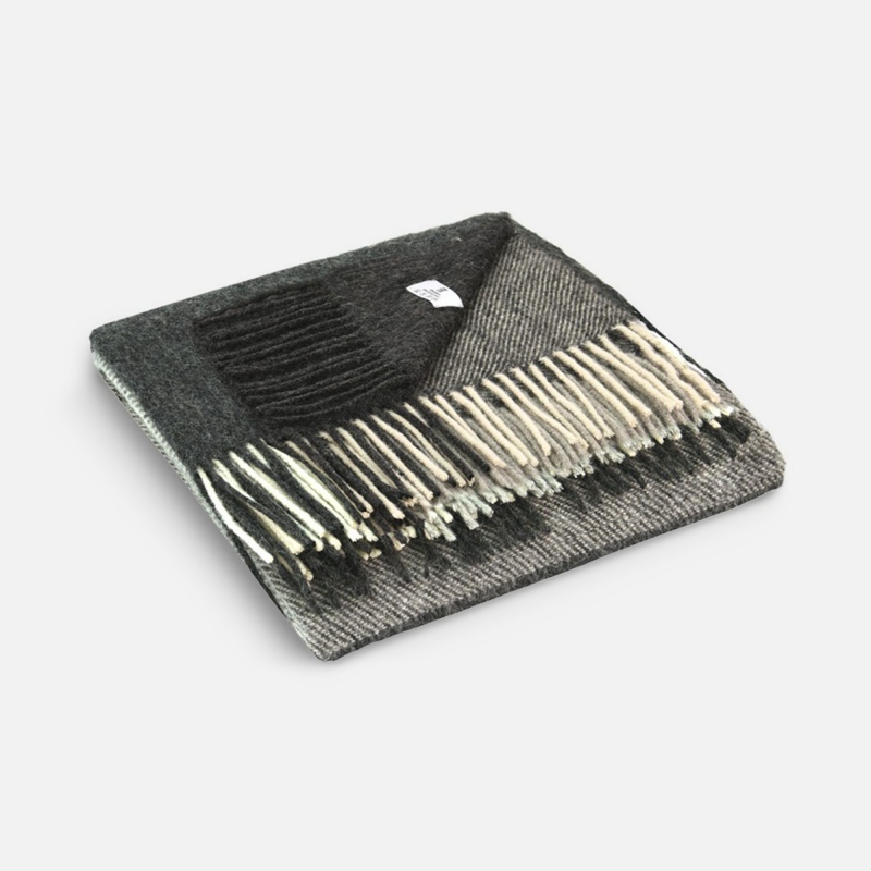 Плед Andes, коричневый, темно-серый, серый. Артикул р18730