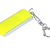USB 2.0 - флешка промо на 16 Гб с прямоугольной формы с выдвижным механизмом, 7 цветов. Артикул о6040.16