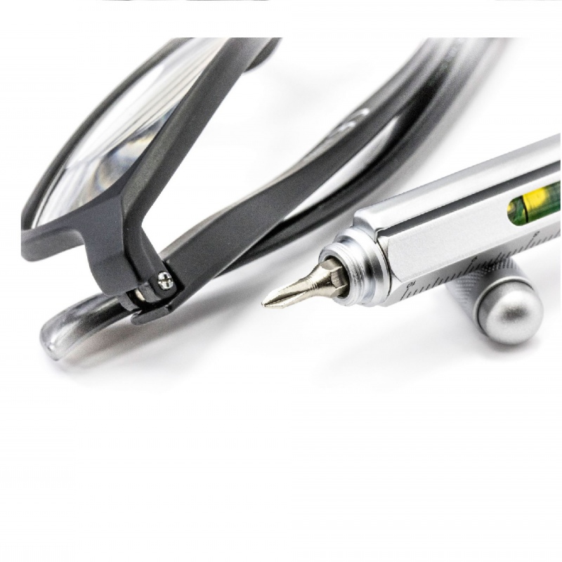 Ручка шариковая Construction, мультиинструмент, 5 цветов. Артикул р6462