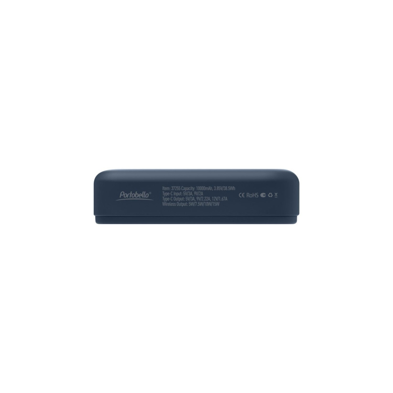 Внешний аккумулятор Юнион PD (Union PD) 10000mAh с функцией беспроводной зарядки 15W, 5 цветов. Артикул е37255