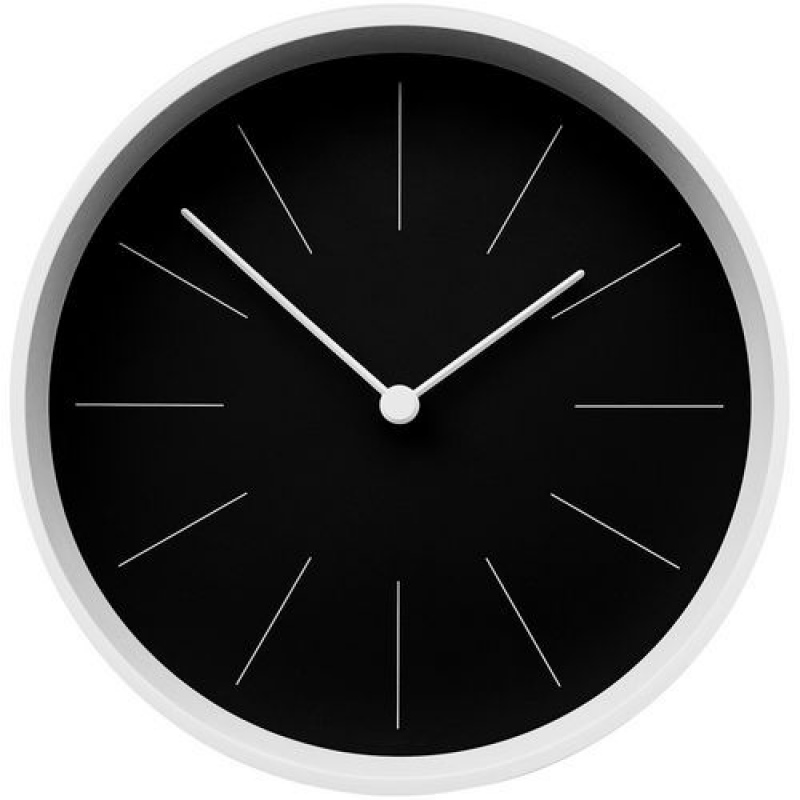 Часы настенные Berne, черные, желтые, темно-синие, черные с белым. Артикул р17115