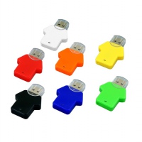 USB 2.0 - флешка на 16 Гб в виде футболки, 7 цветов. Артикул о6005.16