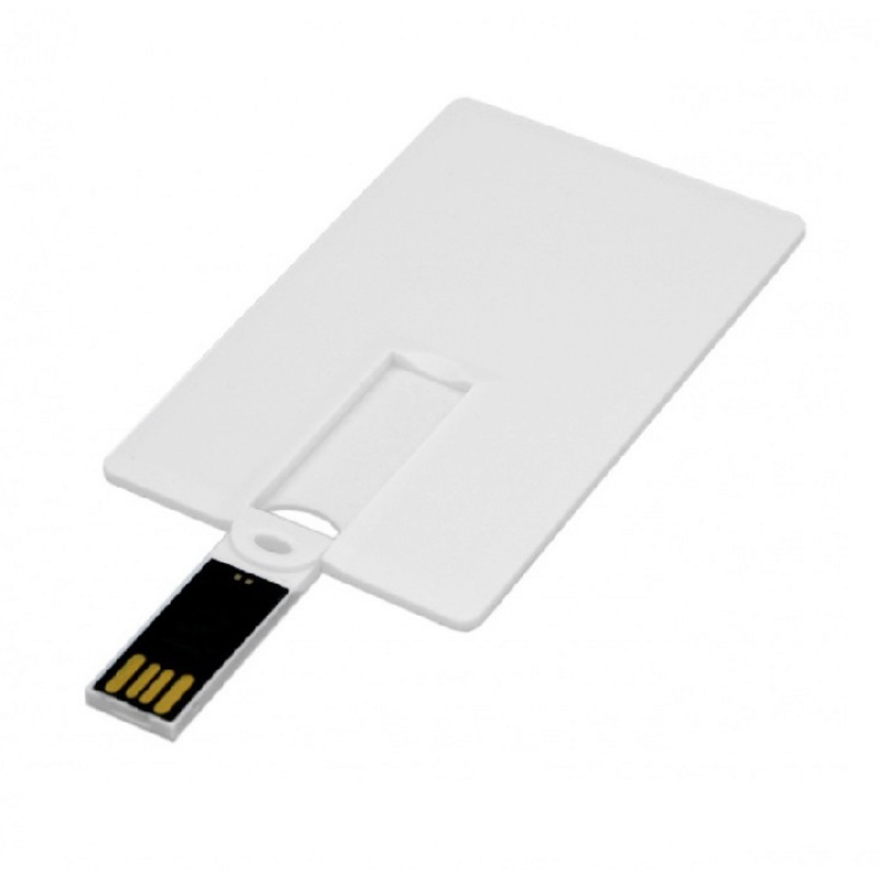 USB 2.0 - флешка на 32 Гб в виде пластиковой карты с откидным механизмом. Артикул о6002.32