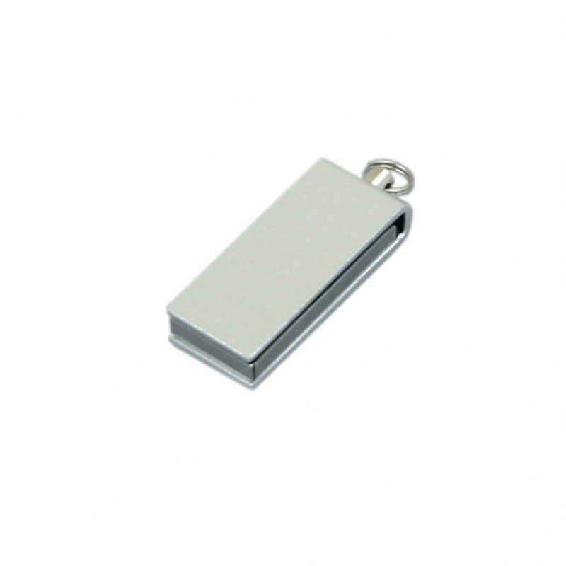 USB 2.0 - флешка мини на 64 Гб с мини чипом в цветном корпусе, желтый, зеленый, красный, синий, черный, белый, серебристый. Артикул о6007.64
