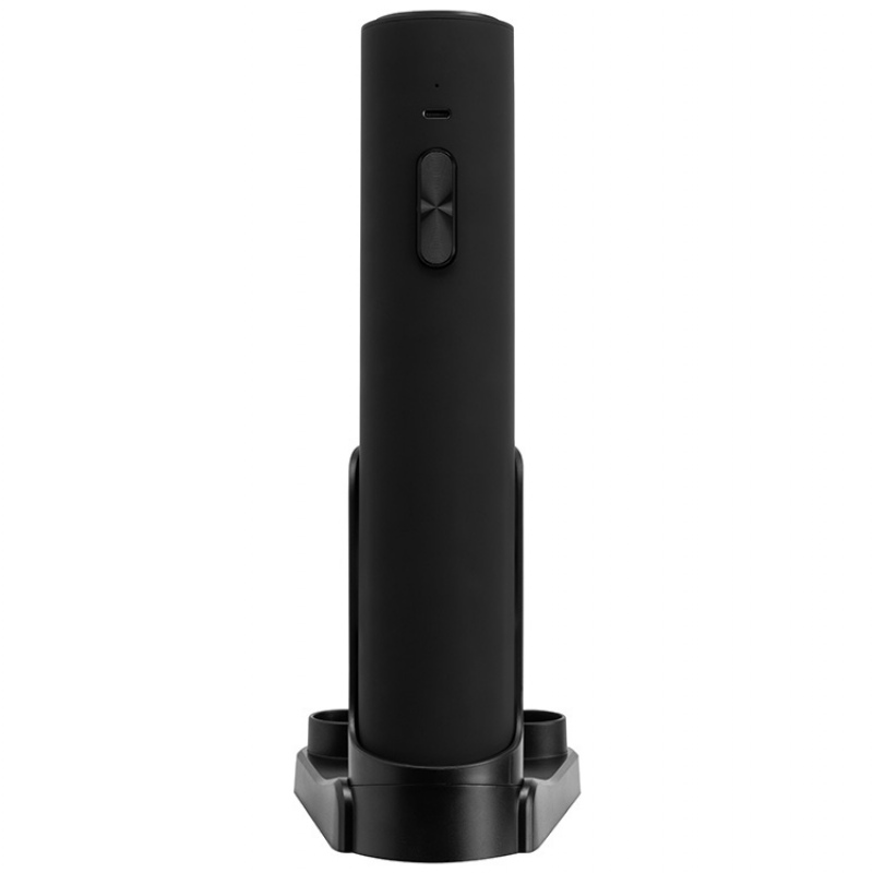 Набор винных аксессуаров 4в1 «Savoie» с покрытием soft touch, черный. Артикул о207009