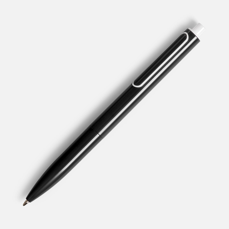 Ручка шариковая Outliner, черная с белым, синяя с белым. Артикул р21810