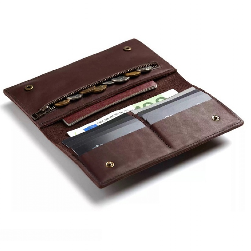 Бумажник «Денмарк», оранжевый, коричневый, черный. Артикул о66006