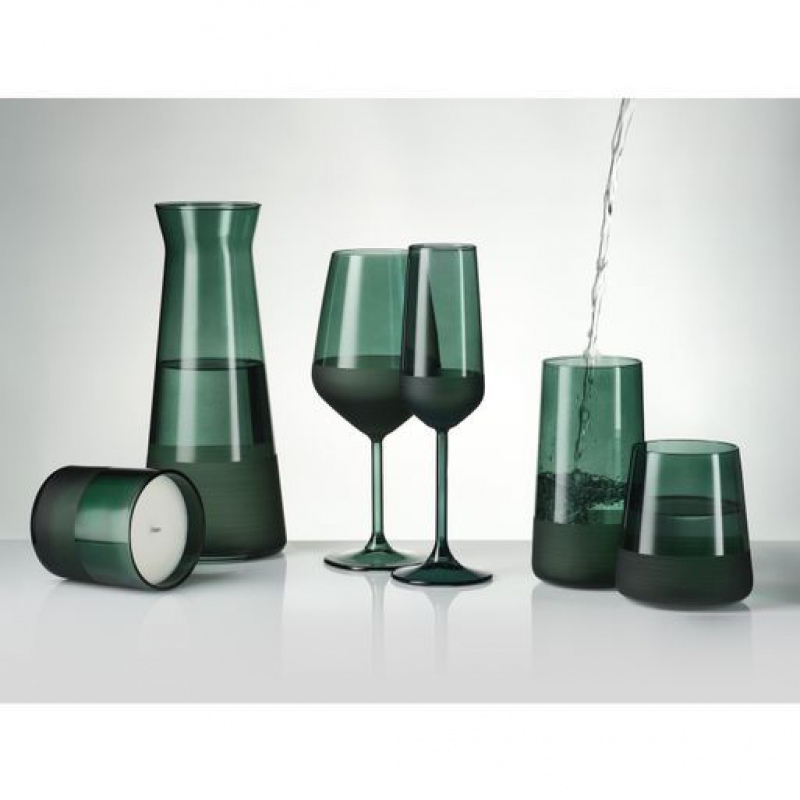Стакан для воды Emerald, зеленый, синий, черный. Артикул е73075