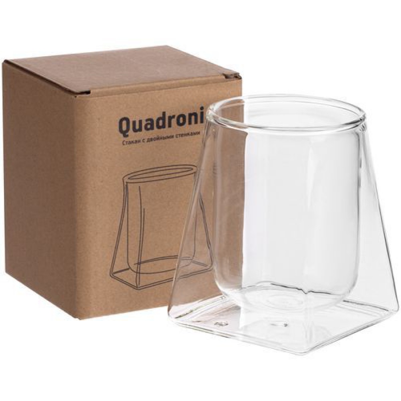 Стакан с двойными стенками Quadroni. Артикул р14675.00