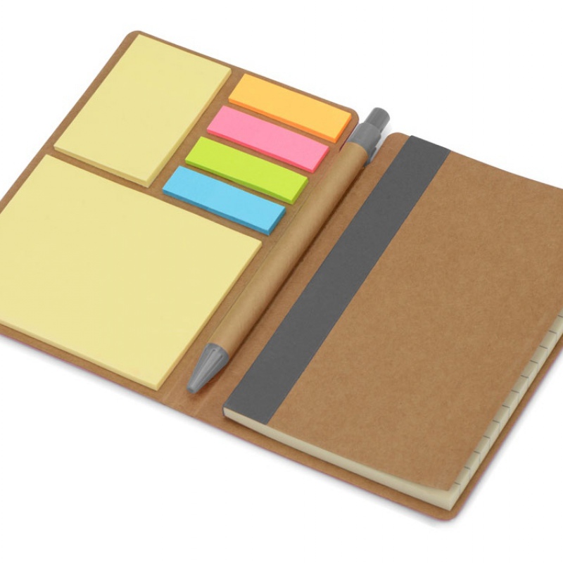 Набор стикеров «Write and stick» с ручкой и блокнотом, 6 цветов. Артикул о78890