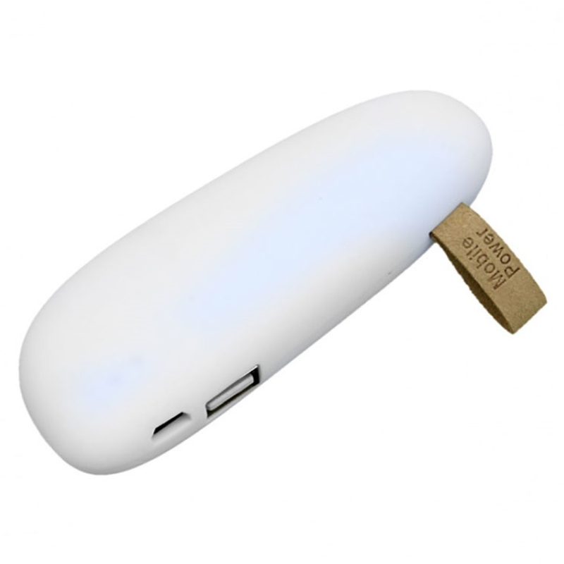 Внешний аккумулятор в форме камня «Stone», 2600 mAh, 7 цветов. Артикул р2600