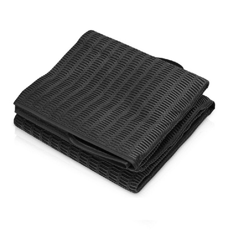 Плед для пикника «Module» с дышащей поверхностью, темно-серый, черный. Артикул о8347