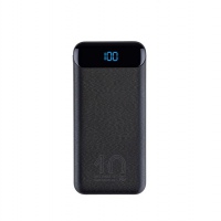Внешний аккумулятор с дисплеем, 10000 mAh, черный, белый. Артикул о9423