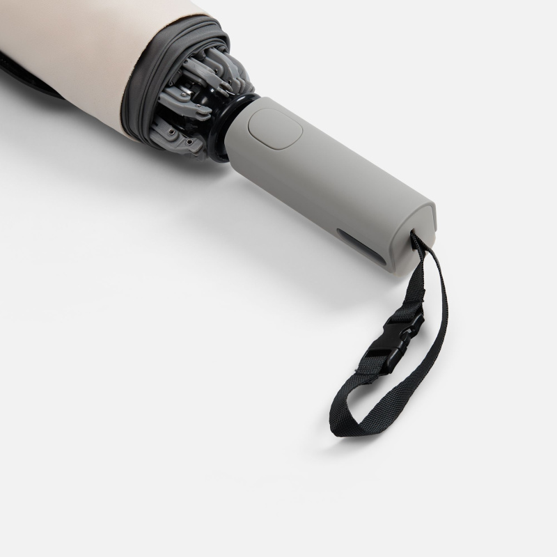 Зонт-автомат обратного сложения Easyroll, бежевый, серый, черный. Артикул р22323