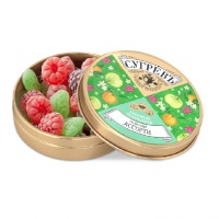 Карамель леденцовая в банке со вкусом, ассорти, яблока, смородины, малины, апельсина. Артикул о70057