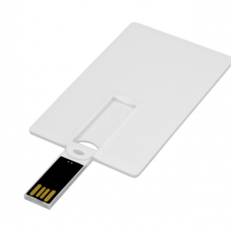 USB 2.0 - флешка на 32 Гб в виде пластиковой карты с откидным механизмом. Артикул о6002.32